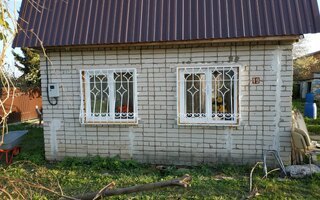 комплект кованых дутых решеток для дачного домика